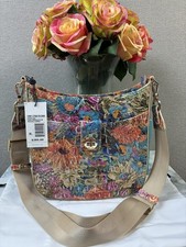 Brahmin Floral Lasso Melbourne Small Leia Shoulder Bag - NWT Rare Style 🌺 picture