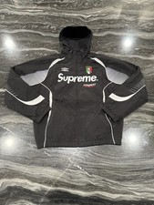 Supreme X Umbro Track Jacket Black Size L picture