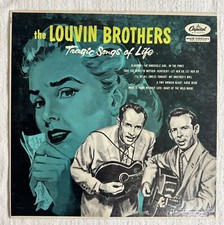RARE/Vintage “louvin brothers”tragic songs Of Life Vinyl Record 1st Pressing picture