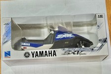 LARGE 1/12 Yamaha SX Viper 2002 Snowmobile Collectible Diecast Toy New Ray picture