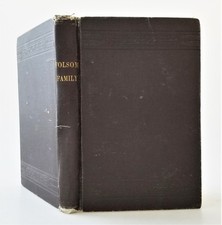 1882 antique John FOLSOM family GENEALOGY 1650-1882 sailor prisoner grocer &more picture