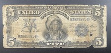 1899 United States $5 Silver Certificate 
