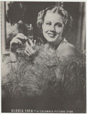 Gloria Shea Columbia Star Mid-1930s 7x9 Printed Premium Photo for Perfume picture