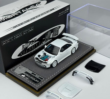 Mortal 1/64 Nissan Ridge Silvia S14 240SX Kouki White Diecast Car Model picture