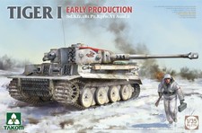 TAKOM 2196 1/35 Sd.Kfz.181 Pz.Kpfw.VI Ausf.E Tiger 1 Early Production Model Kit picture