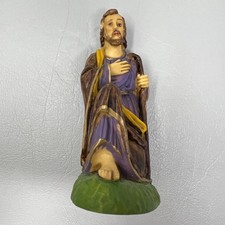 Vintage Joseph Figurine Nativity Creche Hand Painted in Italy 7 in picture