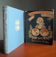 George Washington's World Genevieve Foster 1949 HC DJ Illustrated History picture