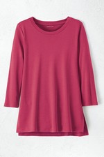 Coldwater Creek BestCotton™ High-Low Tunic NWT     21518 picture