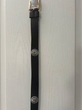 Auburn university Tigers brown leather logo belt size 34 picture