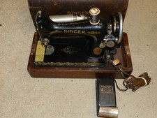 1926 Singer Model 99 Sewing Machine Bentwood Case #AB153926 WORKS picture