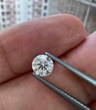 3 Pcs Loose CVD Lab-Grown Diamond Each 1 CT Round D Color IF Clarity Certified picture