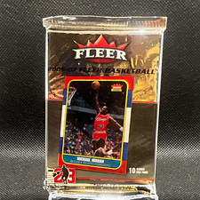 Fleer 2006-07 Basketball Sealed Pack 10 Cards NBA Michael Jordan Chicago Bulls picture
