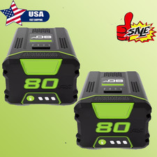 2PACK 80V Pro 8.0Ah Rechargeable Battery For Greenworks GBA80200 GBA80400 Li-Ion picture