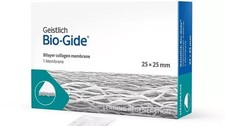 Geistlich Bio-Gide Dental Collagen Membrane Sterile Resorbable Bilayer 25x25mm picture