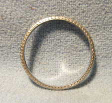 Antique PLATINUM Wedding Band ~ Size 7.5 picture