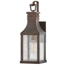 Hinkley Beacon Hill 7in 1-Light Outdoor Sconce Blackened picture