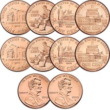 2009 P & D Lincoln Bicentennial Penny Cent Set / Lot - 1C - **ON HAND**  picture