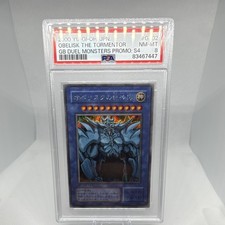 Yugioh Obelisk The Tormentor G4-02 GB Duel Monsters Promo JP 2000 PSA 8 picture