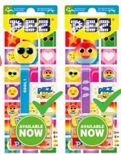Brand New Cool And Cloud European Emoji Pez European Only Set Of Two Carded picture