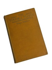 Antique The Terrible People Edgar Wallace A L Burt 1926 Library Academia Decor picture