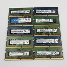 LOT OF 10 8GB DDR4 RAM PC4 Mixed Brand/Speed Laptop SODIMM SK Hynix/etc (10x8GB) picture