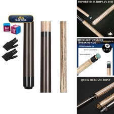IIQ Heavy Hitter 21oz 23oz Break Stick Pool Cue Black picture