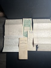 collection of antique legal and property documents 1890-1920 From Texas  picture