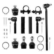 9PC Front Steering Tie Rod Ends Ball Joints Kit For 1983-1987 Ford F-250 6.9L picture