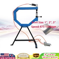 Industrial Pneumatic Planishing Hammer with Stand, Pedal & 1-3