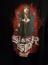 Sister Sin  Band T-Shirt,Metal/Rock Graphics Size 2XL, Gildan RARE Shirt picture