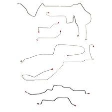 Fits 1998-2002 Chevrolet Camaro Complete Brake Line Kit Stainless-CBK0188SS picture