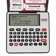 Franklin DBE-1200 English-Spanish Bilingual Electronic Dictionary & Translator picture