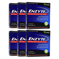 Enzyte Male Enhancement w/ Horny Goat Weed & Asian Ginseng - 30ct (6 Pack) picture