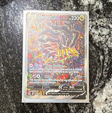 The Pokémon Company Giratina V Alt Full Art Holo UR 186/196 Lost Origin ENG picture