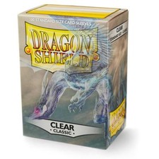Classic Clear 100ct Dragon Shield Sleeves Standard Size picture
