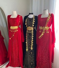 Authentic Traditional Anatolian Dresses with Gold Accessories – Handmade & Elega picture