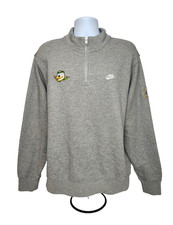 NEW Oregon DUCKS Football TEAM ISSUED Nike CFP 1/4 Zip JACKET    Men's  XL picture