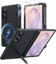 TORRAS Ostand L1 Case for Samsung Galaxy Z Fold 8 Wide Magnet Flush Stand Black picture