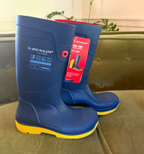 Dunlop SeaPRO Purofort Pro Work Boots Blue/Yellow US 11 EN ISO 20345 S5 picture