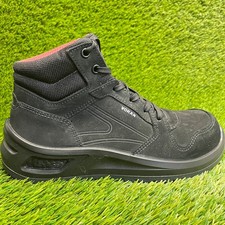 Voran SportSafe Energy 741N Womens Size 8 Mens 7 Black Composite Toe Work Boots picture