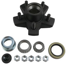 Genuine Dexter 5x4.75 Hub with 3500# Bearing Kit 8-248 Trailer Idler Axle picture