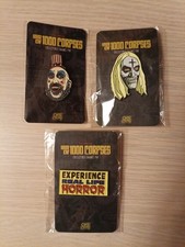 House of a 1000 Corpses Collector Enamel Pin Set Rob Zombie Film Cavity Colors picture