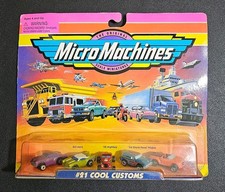 Vintage Galoob Micro Machines #21 Cool Customs 5-vehicle set picture