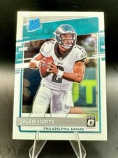 Jalen Hurts 2020 Panini Donruss Optic Rated Rookies Rookie Base #164 Eagles picture