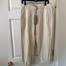 Prana BNWT Women's Cream Joggers picture