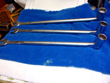 Snap on tools 3 open end wrenches with sockets attached picture