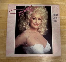 VTG Dolly Parton Think About Love Vinyl LP 1986 RCA Tested VG First Press picture