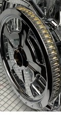 HarleyPULLEY Road glide 2024 -25 FLHX OEM CUSTOM Chrome REAR SPROCKET Outright. picture