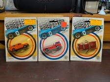Lot Of (3) Vintage 1976/80 Zee Toys Windracers Die Cast Cars Thunderbird, Chevy  picture