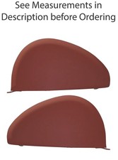 Pair Teardrop Style Fender Skirts For 1935-1940 Ford Car picture